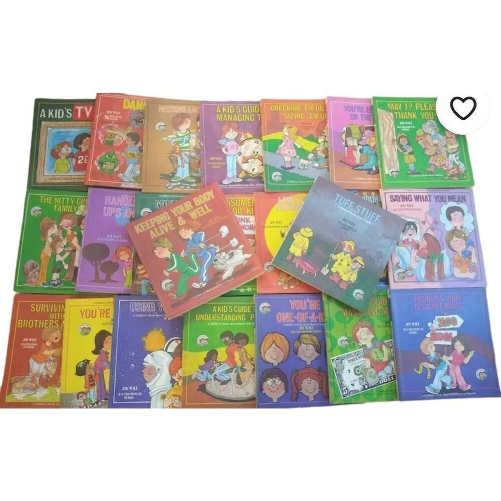 Vintage Ready Set Grow Weekly Reader Books by Joy Wilt Set of 22 Softcover in gr